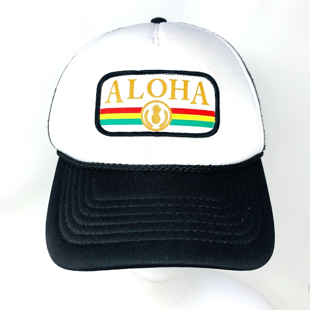Aloha Black Hat Cap